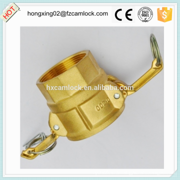 Camlock Messing Typ D, Nockenschloss Armaturen, Schnellkupplung China Herstellung